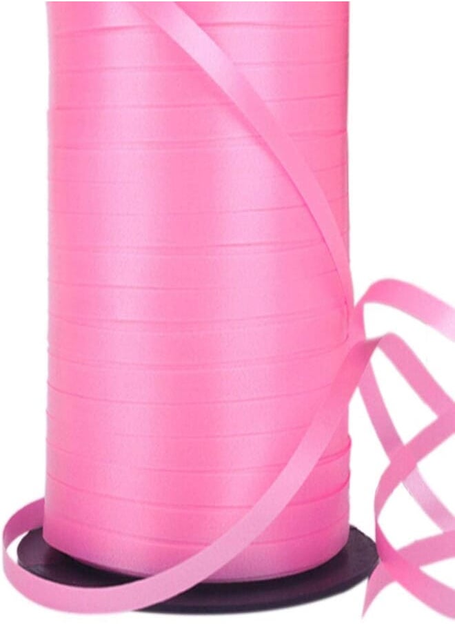 Salux Baby PINK (Lit Pink) Balloon & Gift Ribbon Roll - Foil Curling - 450m 