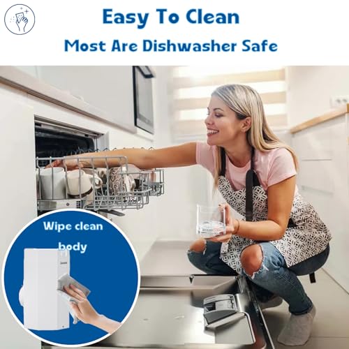 Eascandy Shaved Ice Attachment for KitchenAid Stand Mixer, Snow Cone Maker for KitchenAid with 8 Ice Molds, Stainless Steel Blade Ice Shaver Attachment for Kitchen Aid Mixer - Image 4