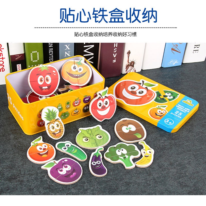 Early Childhood Education Puzzle 1 Brain 2 Baby Pairing 4 Entry Level 3 One To Two Year Old Big Pairing Puzzle Toy - Image 3
