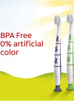 Colgate Bpa Free Extra Soft Toothbrush For Kids  - Image 5