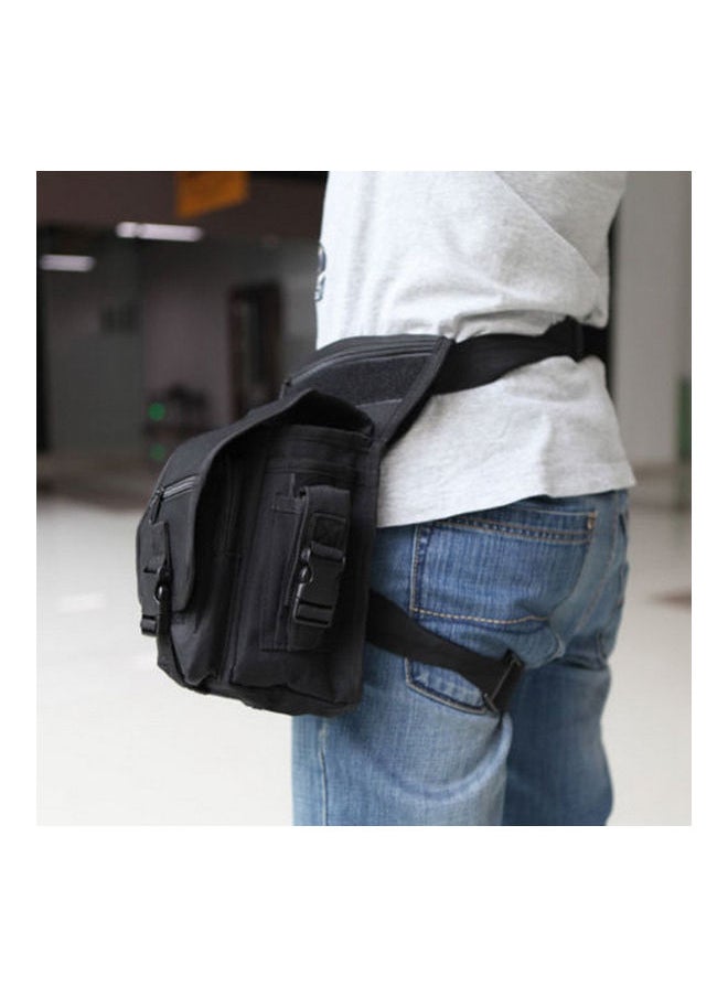 NIBEMINENT Men's Military Multifunction Drop Leg Bag Panel Utility Waist Belt Pouch Pack 20 x 10 20cm  - Image 2