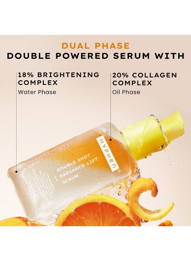 Hyphen Double Brightening Cleanse & Treat Combo |10% Rice Water Face Wash & 18% Brightening & 20% Collagen Boost Face Double shot Radiance - Lift Serum | Brightens & Treats Pigmentation | All Skin Types - Image 4
