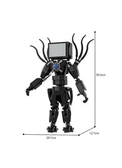 Y&D Skibidi Toilet Man Toy Building Blocks 508 PCS Titan TV Man Toy Ideas Toys Battle Horror Game Model Ideas Toys Gifts for Adult & Kids 