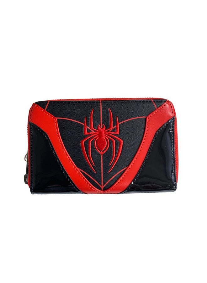 Loungefly Marvel Miles Morales Cosplay Zip Around Wallet Marvel Miles Morales One Size - Image 1