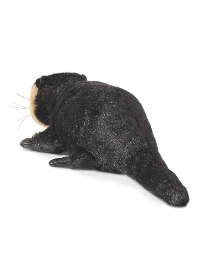 Folkmanis Mini River Otter Finger Puppet - Image 2