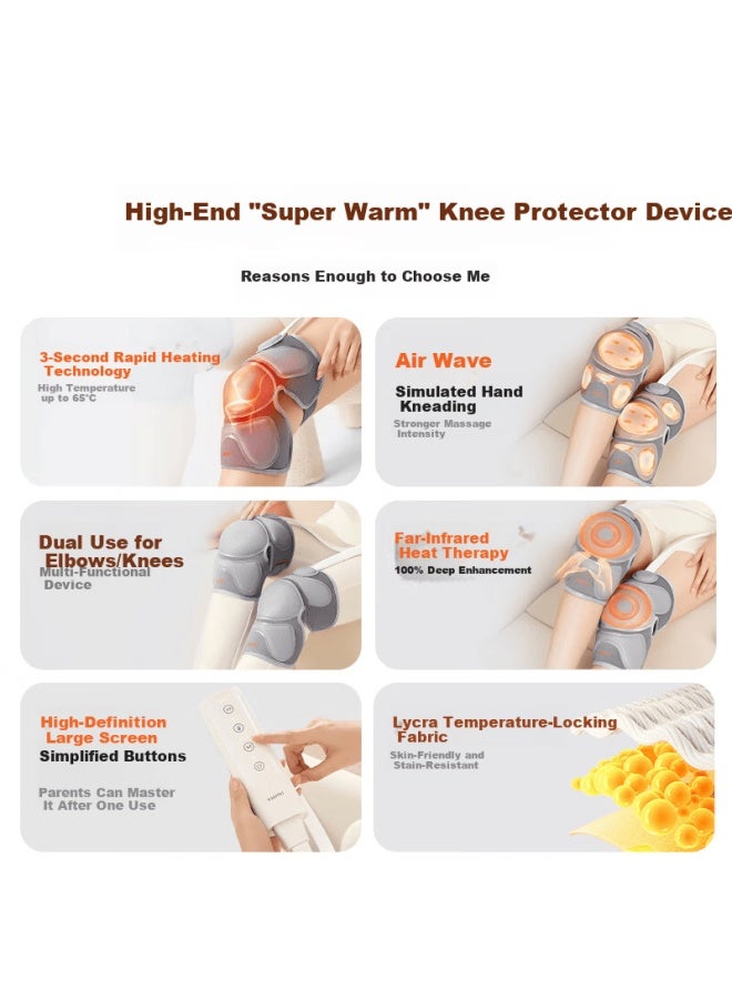 Keepfit Kepufei Knee Heat Therapy Joint Massager Heating Knee Brace Synovitis Physiotherapy Device Elderly Mom Birthday Gift - Image 1