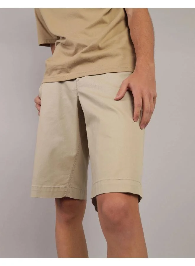American Eagle AE Flex 12" Khaki Short