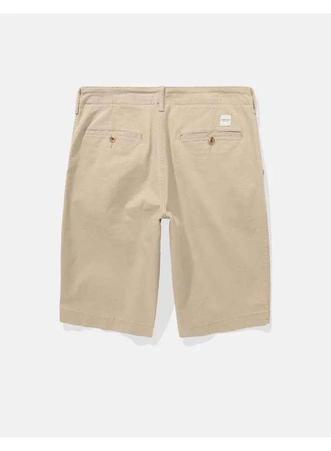 American Eagle AE Flex 12" Khaki Short