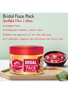 LILIUM Brightening Skin And Glowing Face Bridal Pack 250Gm  - Image 4
