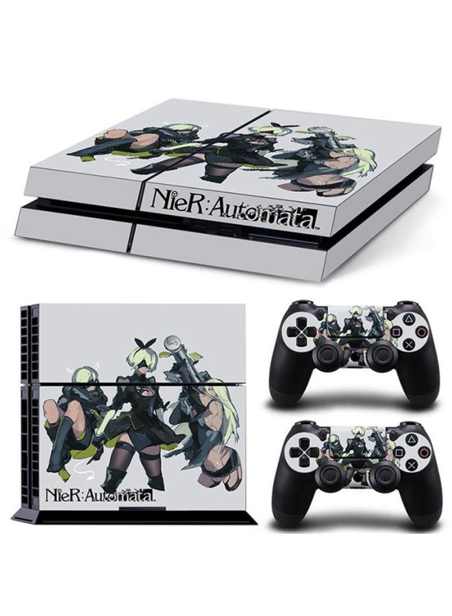 Ps4 Film Ps4 Old Model Type 10 11 Type 12 Sticker Ps4 Body Sticker Ps4 Pain Sticker Nier Mechanical Era-Color:TN-PS4-6642  - Image 1