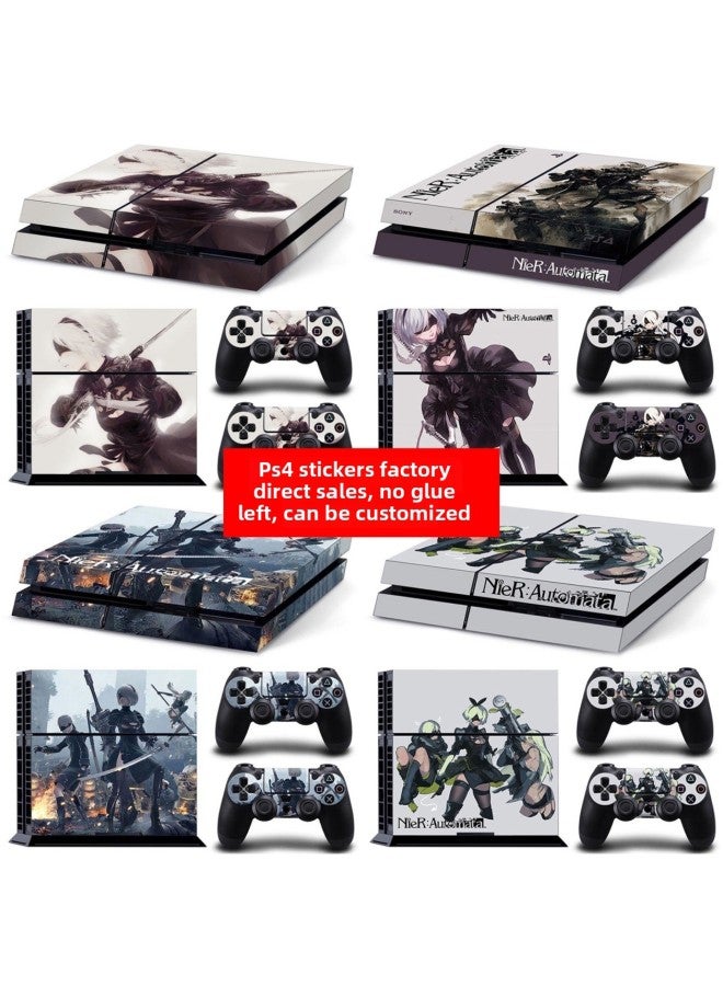 Ps4 Film Ps4 Old Model Type 10 11 Type 12 Sticker Ps4 Body Sticker Ps4 Pain Sticker Nier Mechanical Era-Color:TN-PS4-6642  - Image 2
