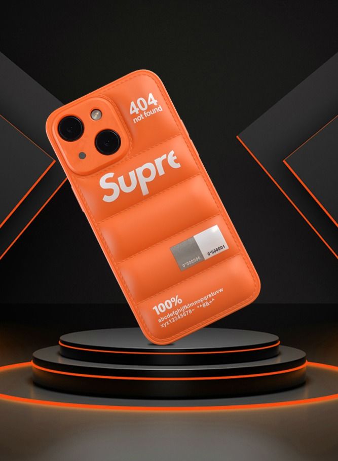 Supre حقيبة آيفون 14 أسلوب المنتفخ غطاء واقي ناعم - Image 2