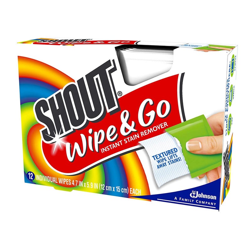 Shout Wipe & Go 12Ct Wipes 4 Pack, Multicolor,12 Count (Pack of 4) - Image 3