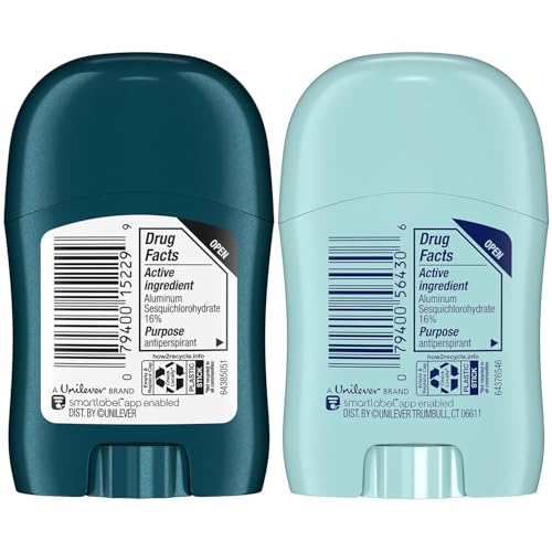 Degree Travel Deodorant Variety 72Pack 36 Cool Rush 36 Shower Clean 72H Body Heat Activated Mini Antiperspirant 05 Oz Ea - Image 5