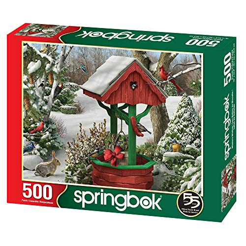 Springbok 500 Piece Jigsaw Puzzle Winters Wish Made in USA - Image 5