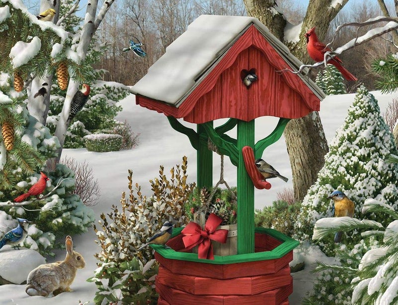 Springbok 500 Piece Jigsaw Puzzle Winters Wish Made in USA - Image 3