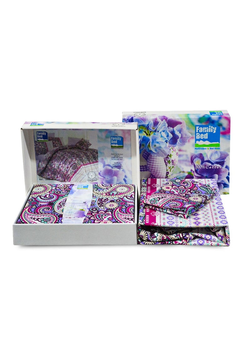 ملاية استك قطن 100 % 3 قطع مقاس 120×200 سم موديل 1010 من فاميلي بد - pzsku/Z2544C7B08583A75D9F57Z/45/_/1714634788/b0130267-28e7-4100-ab47-3e4100c3defa