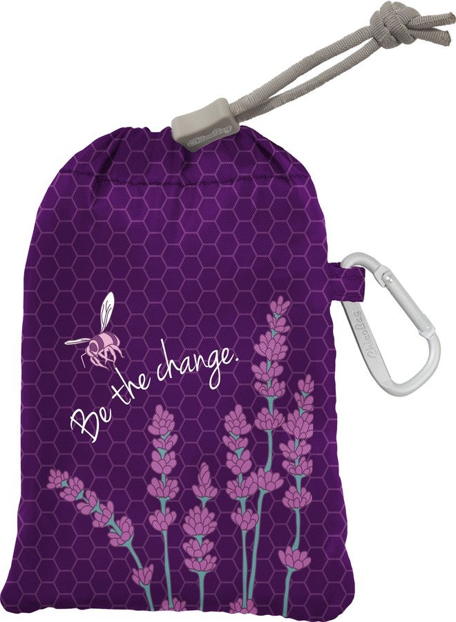 ChicoBag Vita Designer Reusable Tote Bag with Carabiner Clip | Compact Reusable Shopping Bags | Eco Friendly | Be the Change - Image 2