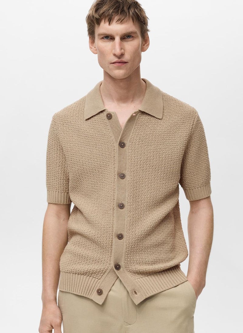 Mango Man Essential Crew Neck T-Shirt  - Image 1