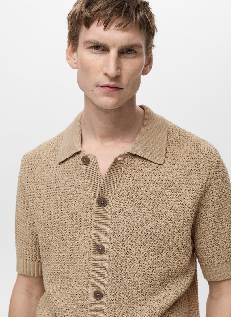 Mango Man Essential Crew Neck T-Shirt  - Image 4