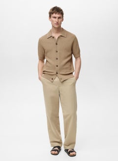 Mango Man Essential Crew Neck T-Shirt  - Image 5