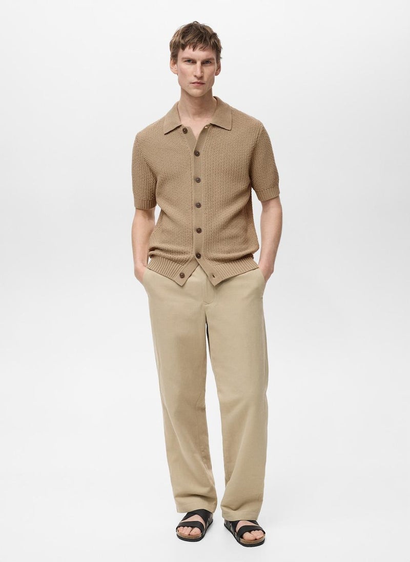 Mango Man Essential Crew Neck T-Shirt  - Image 5