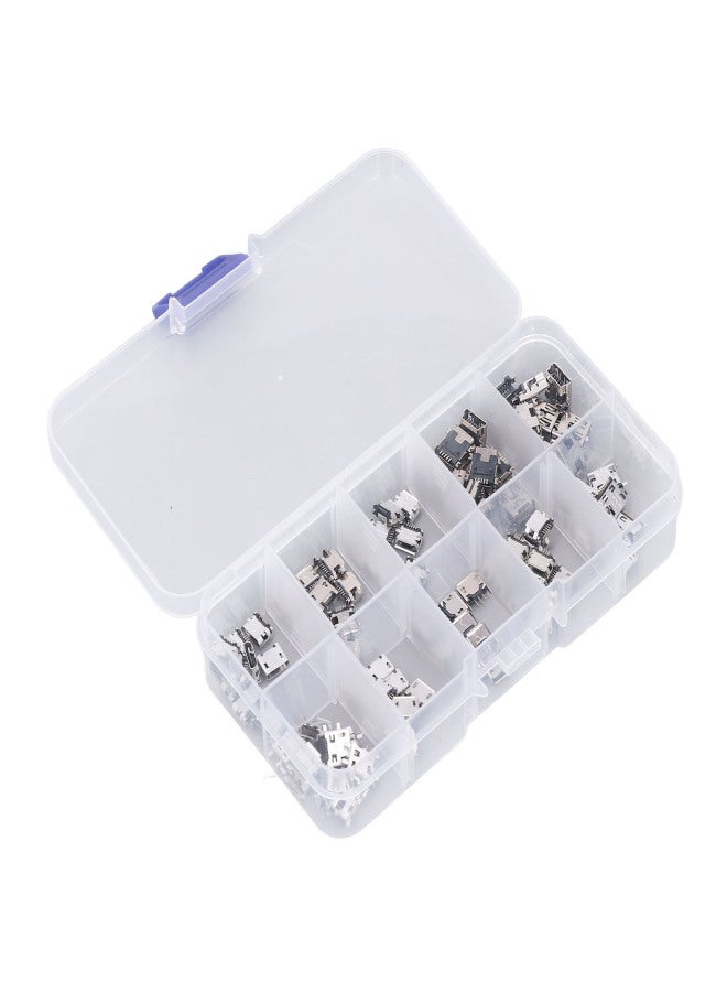 100Pcs Micro MINI USB Female Plug Connector USB Jack Connector for Household Appliance - Image 3