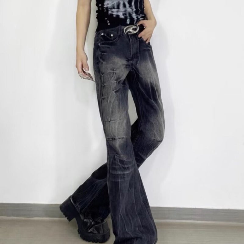 Unisex Classic Denim Jeans Loose Fit Daily Outdoor Wear - Image 3