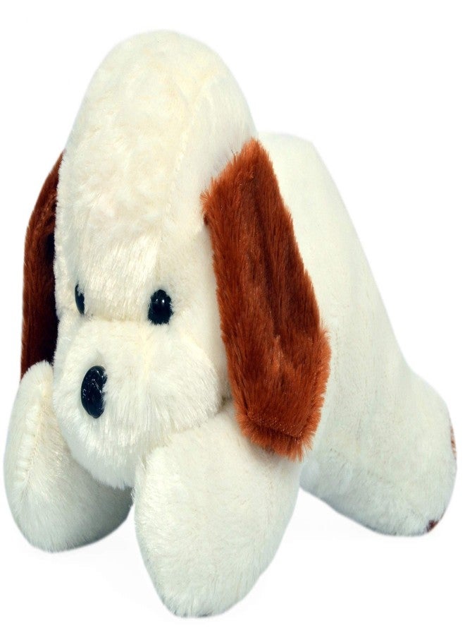 Softdreams Dog Stuffed Soft Toy Plush for Kids Baby Boy Girl Birthday (White 26Cm) - Image 1