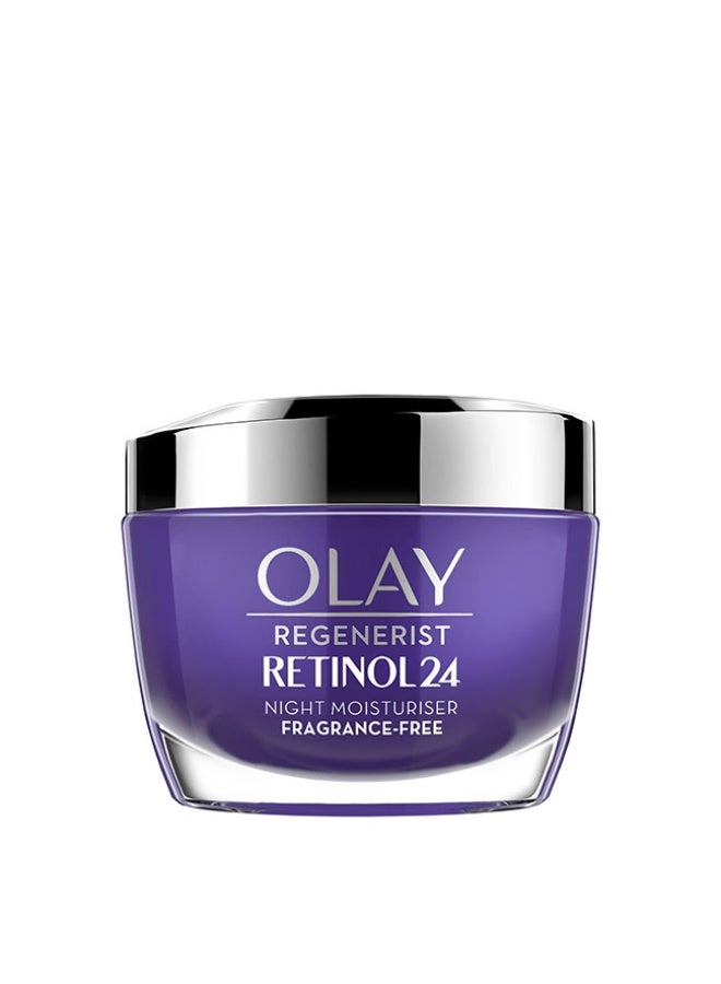 Olay Regenerist Retinol24 Hydrating Night Cream 50ml - Image 1