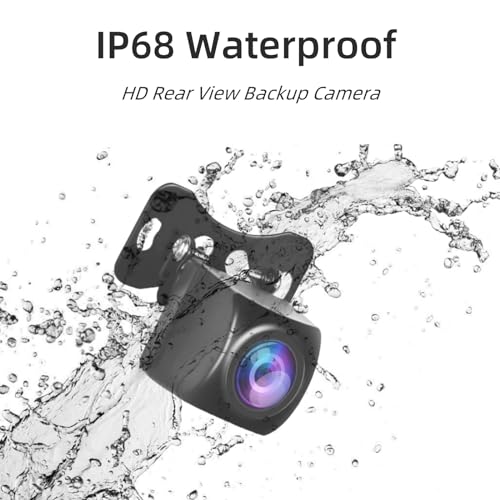 Epronic Backup Camera for Carplay Screen and Mirror Dash Cam Upgrade AHD 1080P Backup Camera 4 Pin Rear View Camera for Car Stereo with 19.68Ft 4 Pin to 2.5mm Male Plug - Image 5