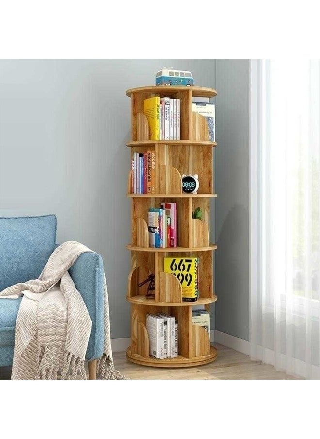 NKX - Multifunctional 360° Rotating Sturdy Bookshelf and Storage - Image 1
