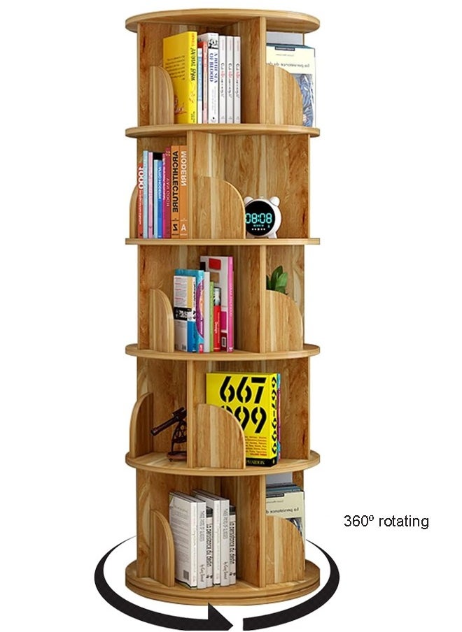 NKX - Multifunctional 360° Rotating Sturdy Bookshelf and Storage - Image 1