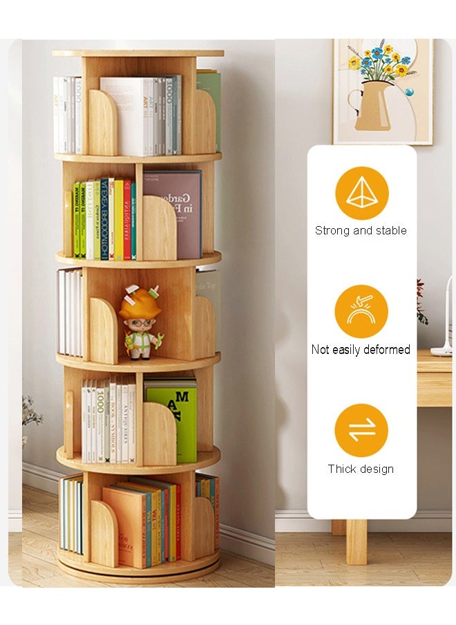 NKX - Multifunctional 360° Rotating Sturdy Bookshelf and Storage - Image 1
