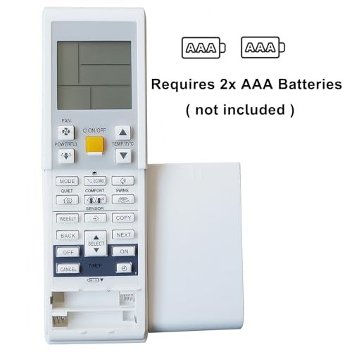 Kassionel Universal Replacement Remote Control Compatible for Daikin ARC452A21 ARC452A22 ARC452A1 ARC452A2 ARC452A3 2MKS50G2V1B Air Conditioner - Image 5