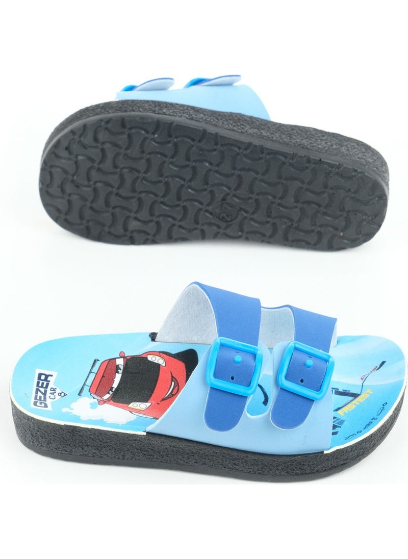 Summer Boy's Two Buckle Adjustable Slippers - pzsku/Z254593EADE34175F23B6Z/45/_/1728061081/b4ac54cf-827e-4f01-987c-323784f10b7e