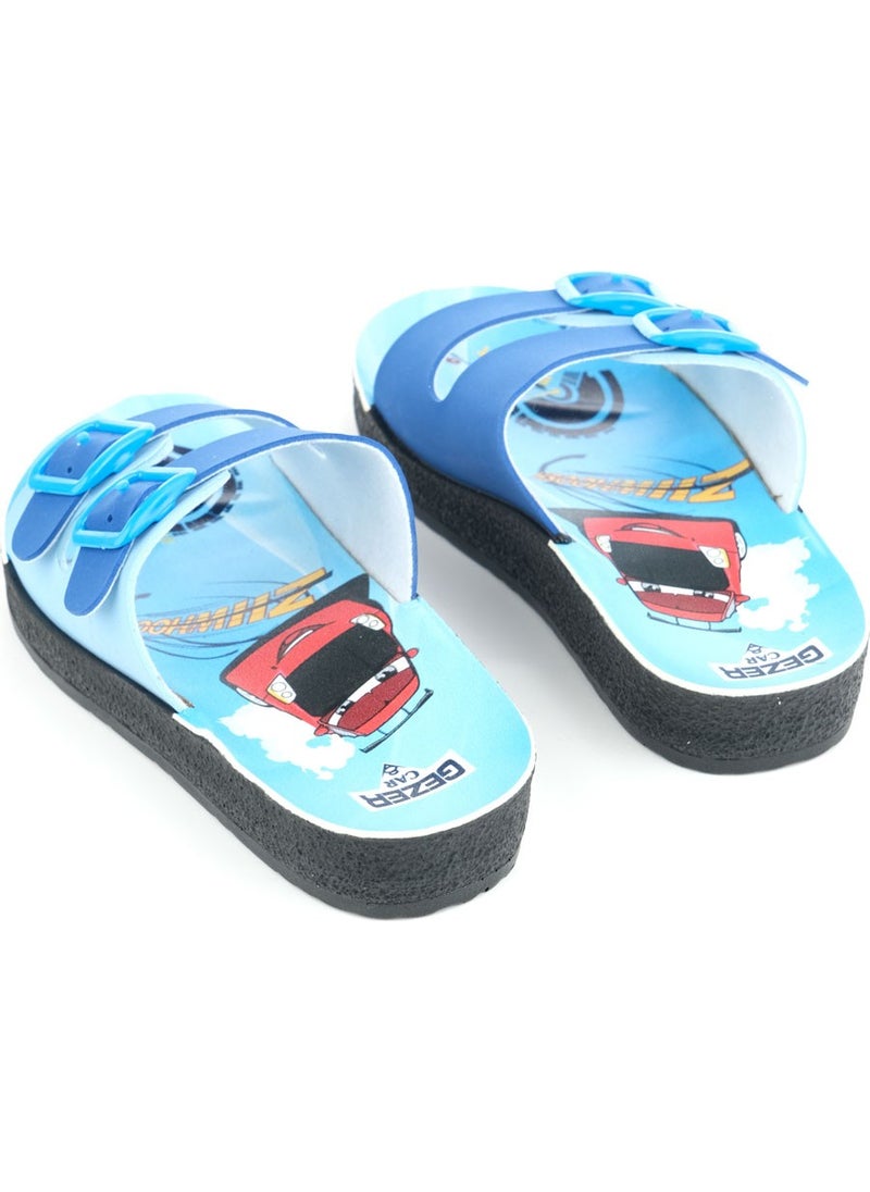 Summer Boy's Two Buckle Adjustable Slippers - pzsku/Z254593EADE34175F23B6Z/45/_/1728061083/6ffeb307-1442-4447-a293-befed4ebb69e