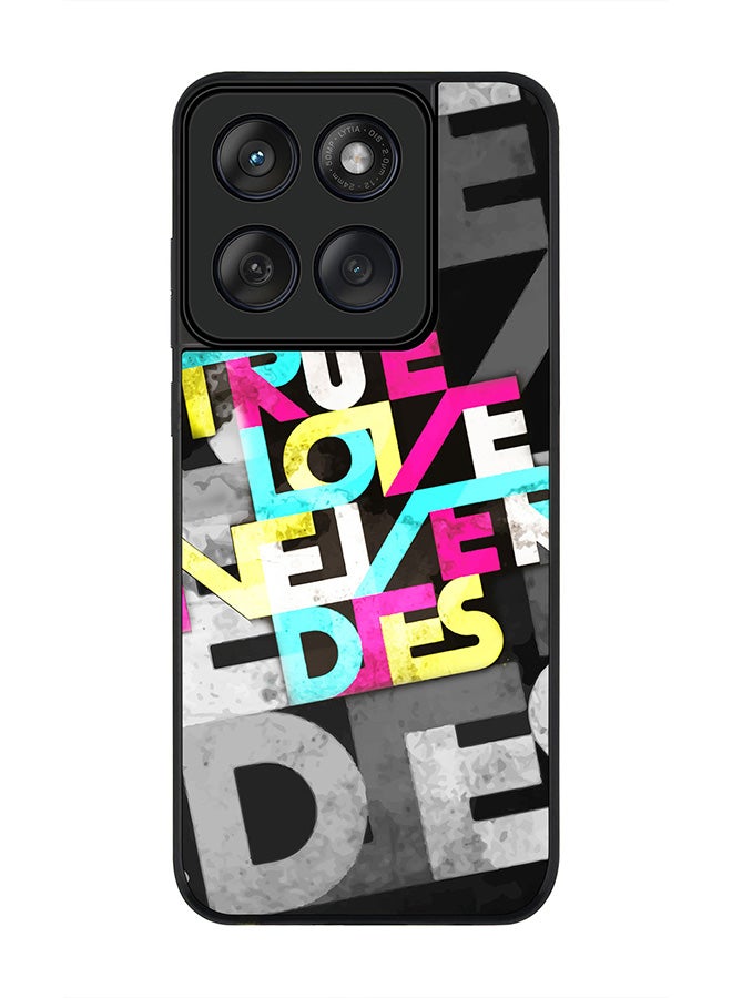 Stylizedd For Motorola MOTO Edge 60 Fusion/ Edge 60 Case,Slim fit Camera Protection, Shockproof Thin Phone cover  - True Love Never Dies - Image 1