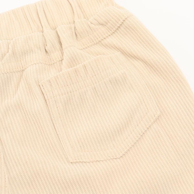 Noomelfish Girls Corduroy Flared Pant Fall Winter Bell Bottoms Trousers with Pockets, Khaki, Size 7-8 Years - Image 5