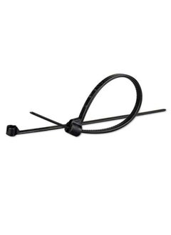 RHINOMOTIVE RHINOMOTIVE - METAL INLAY CABLE TIES BLACK 100MM X 3MM 100 PCS/ PACKET  - Image 2