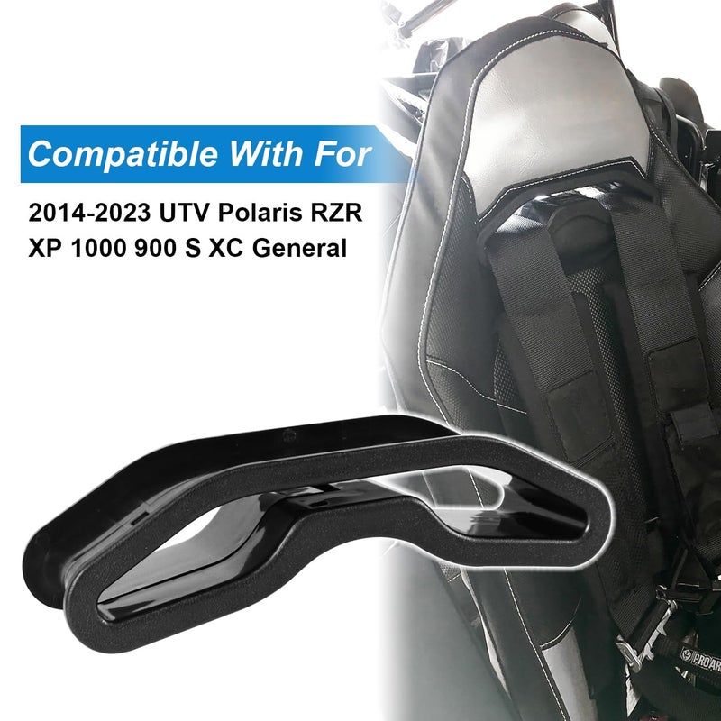 AUFER Seat Belt Harness Pass Through Bezel Insert for Polaris RZR XP 1000 900 S XC (4 PCS) - Image 5