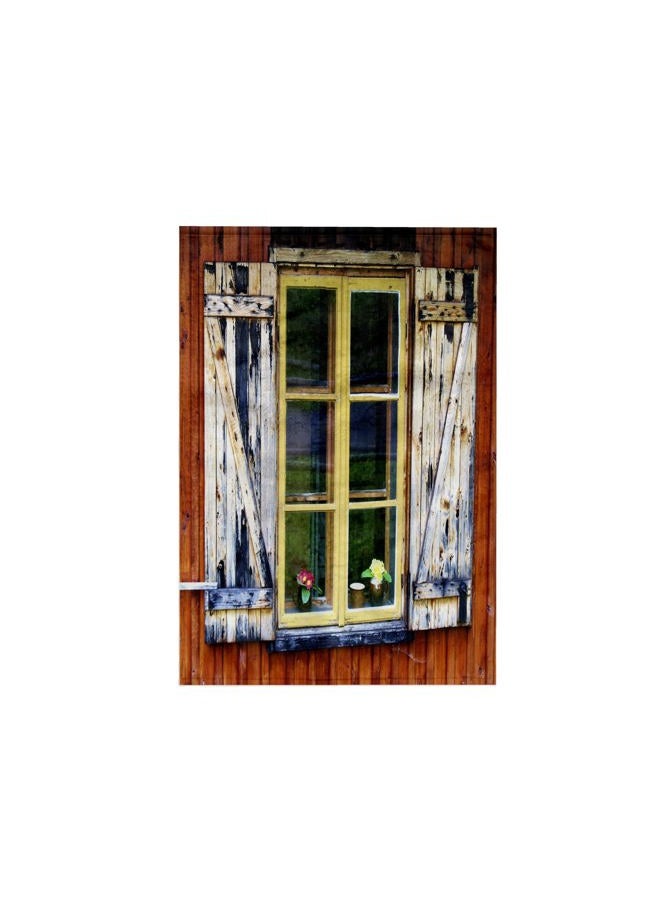 3DROSE 3D Rose Old Weathered Shutters TWL_53280_1 Towel, 15" x 22" - Image 1