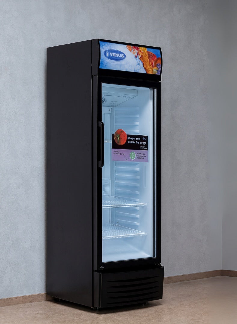 Venus 400L Upright Chiller | Heavy-Duty Compressor, Efficient Temperature Control, Low Power Consumption, Auto Closing Door, Rust-Free Metallic Body-VUSC401BL - Image 2