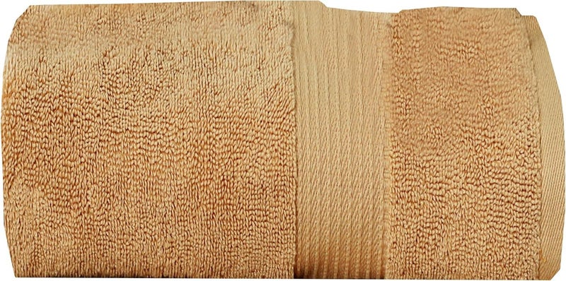 Siesta Zen Jumbo Bath Sheet 600GSM 100% Cotton Towel - Extra Large 90x180cm (Golden Sand) - Image 1