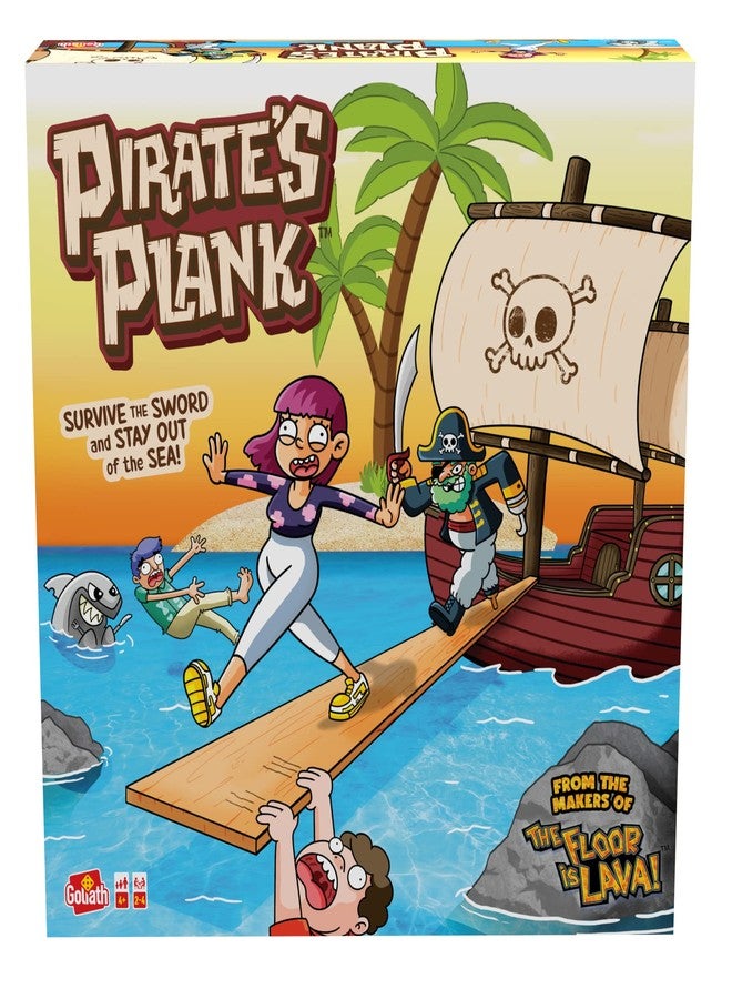 Goliath Pirate's Plank | from The Makers of The Floor is Lava | Promotes Fun and Active Play | Ages 4 and Up, 2-4 Players - Image 1