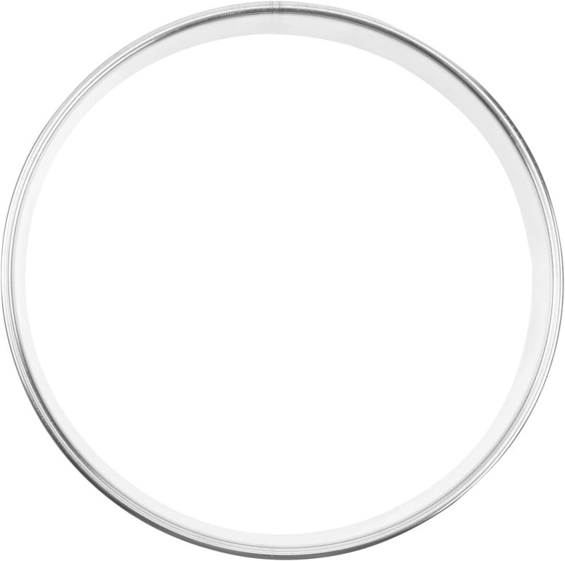 comfrt 7 Inch Stainless pastry rings round biscuit cutter Stainless Steel Cake Ring Steel Tart Ring - Image 1