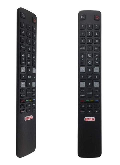 جهاز التحكم عن بعد البديل RC802N من TCL لجهاز التحكم عن بعد المتوافق مع تلفزيون TCL الذكي