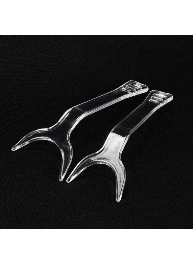 Airgoesin 2 Dental Orthodontic Clear Teeth Intraoral Occlusal Photos Mouth Lip Retractor Photography Opener Large + Small Size - Image 2