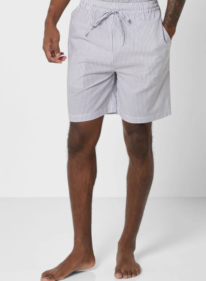 Robert Wood Stripe Nightwear Set
