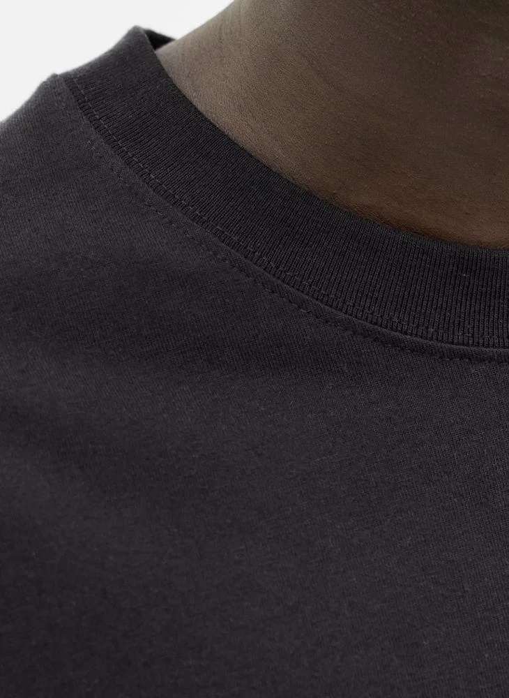JACK & JONES Graphic Print Full Sleeve Regular Fit T-Shirt